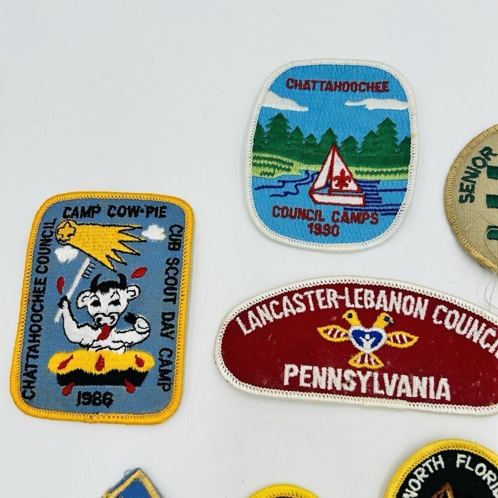 Vintage Boy Scouts of America BSA Patch Mixed Lot of 16 Camporee Camp Council - Picture 6 of 7